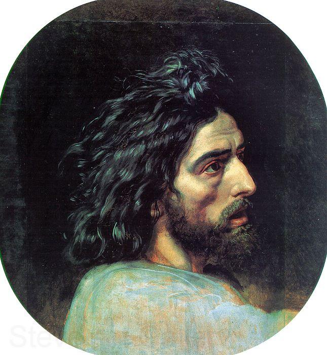 Alexander Ivanov John the Baptist's Head Spain oil painting art